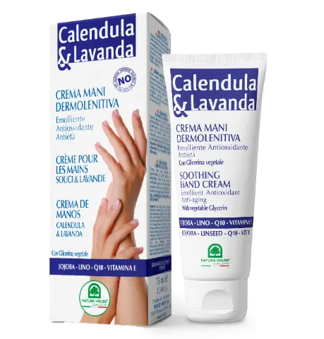 Imagen CREMA MANOS CALENDULA Y LAVANDA 75 ML.