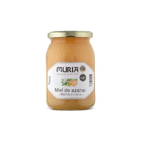 Imagen MIEL AZAHAR CRISTALIZADA 500 GRS.