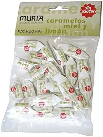 Imagen CARAMELOS MIEL Y LIMON S/A ESTEVIA 1 KG.