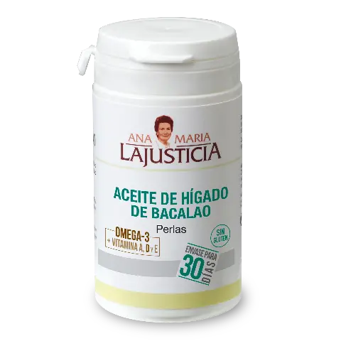 Imagen ACEITE HIGADO DE BACALAO + VIT.E 90 PERLAS