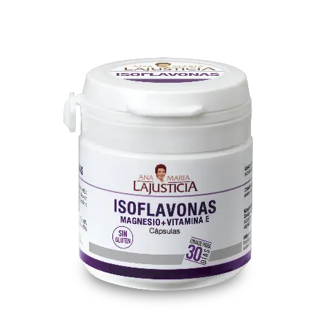 Imagen ISOFLAVONAS CON MAGNESIO Y VITAMINA E - 30 CAPS.