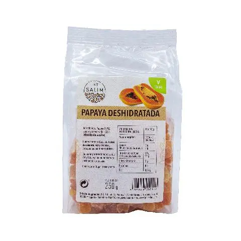 Imagen PAPAYA DESHIDRATADA 250 GRS.