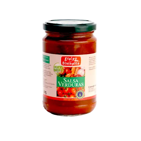 Imagen E.BIO SALSA VERDURAS 300GRS.