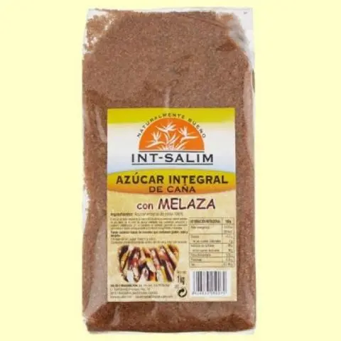 Imagen AZUCAR INTEGRAL DE CAA CON MELAZA 1KG.