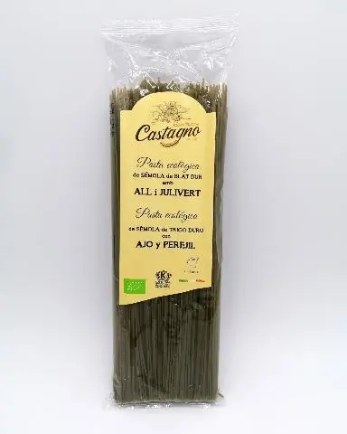 Imagen SPAGUETI FINOS AJO.PEREJIL ECO500 GR.- CASTAO