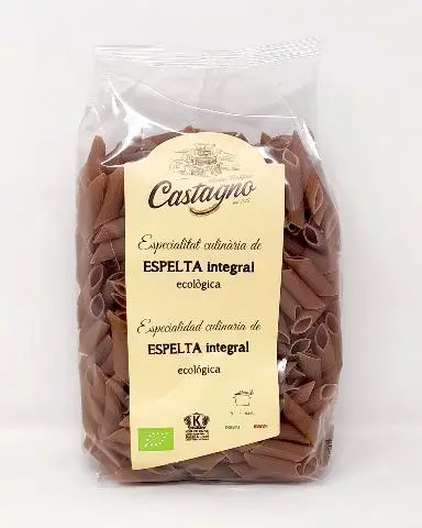 Imagen MACARRONES ESPELTA INTEGRAL ECO 500 GR. - CASTAO