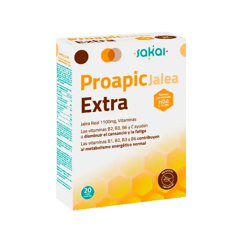 Imagen PROAPIC JALEA REAL  EXTRA, 20 VIALES 10 ML