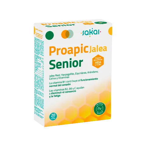 Imagen PROAPIC JALEA REAL SENIOR, 20 VIALES 10 ML.