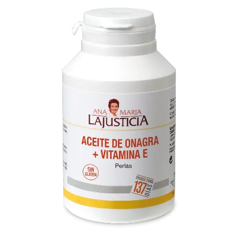 Imagen ACEITE DE ONAGRA + VITAMINA E 275 PERLAS