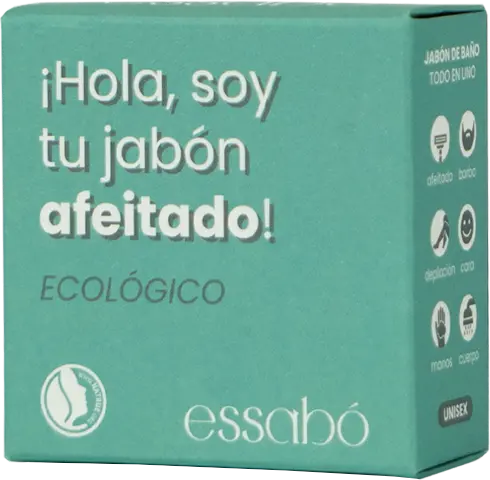 Imagen ESSABO AFEITADO Y BARBA 120GR (JABON ECOLOGICO)