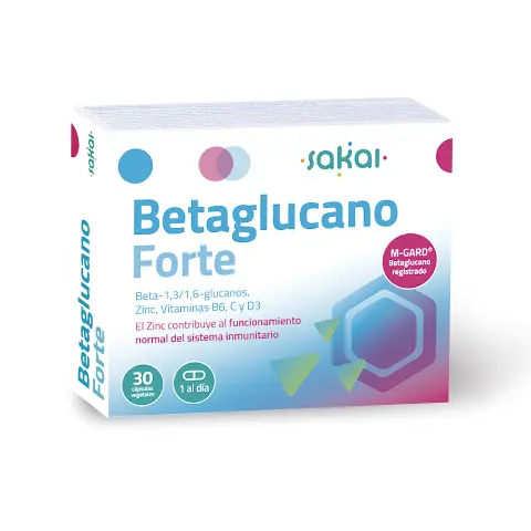 Imagen BETAGLUCANO FORTE 30 CAPSULAS VEGETALES