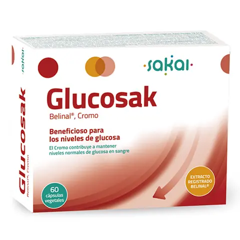 Imagen GLUCOSAK 60 CAPSULAS VEGETALES