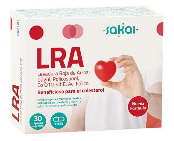 Imagen LRA LEVADURA ROJA ARROZ 30 CAPSULAS