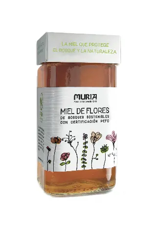 Imagen MIEL DE FLORES BOSQUE SOSTENIBLE PEC 420GR.