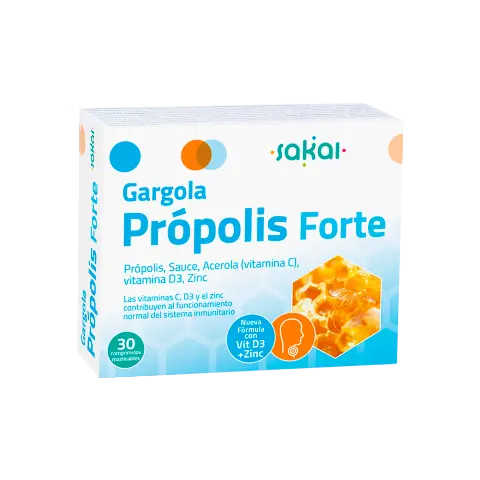 Imagen GARGOLA PROPOLIS FORTE 30COMP.MASTIC.