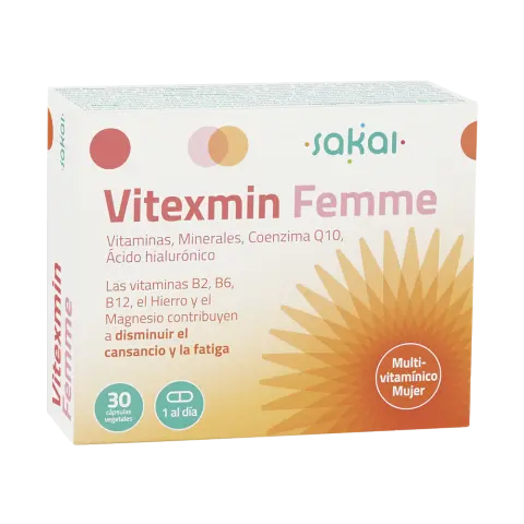 Imagen VITEXMIN FEMME 30 CAPS.VEGETALES