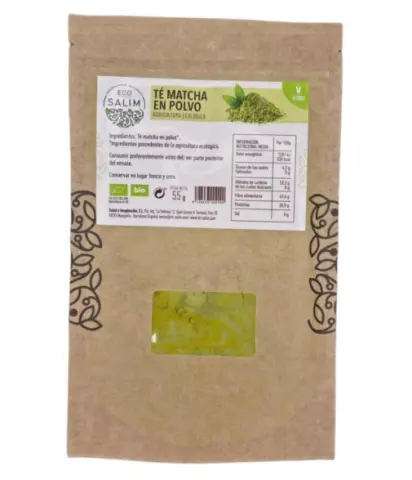 Imagen T MATCHA EN POLVO 55GR. BIO.