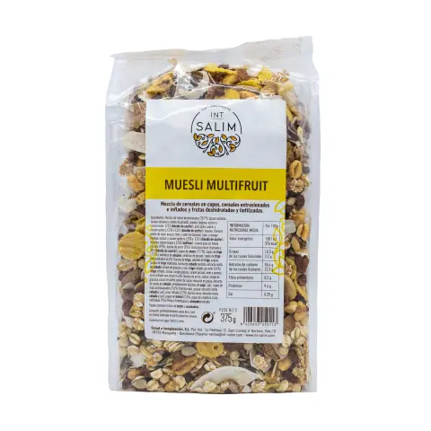 Imagen MUESLI MULTIFRUIT 375 GR.