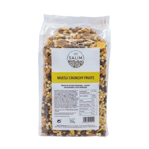 Imagen MUESLI CRUNCHY FRUIT 250GRS.