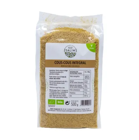 Imagen COUS COUS INTEGRAL ECO 400 GR.