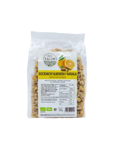 Imagen BIO CRUNCHY ALMENDRA Y NARANJA 250 GR. ECO