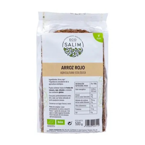 Imagen ARROZ ROJO INTEGRAL ECO 500GRS.