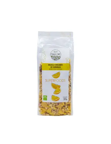 Imagen MUESLI CROCANTI NARANJA BIO 300GR.