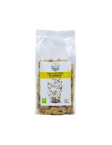 Imagen SNACK DE PIPAS EN GRANOLA BIO 250GR.