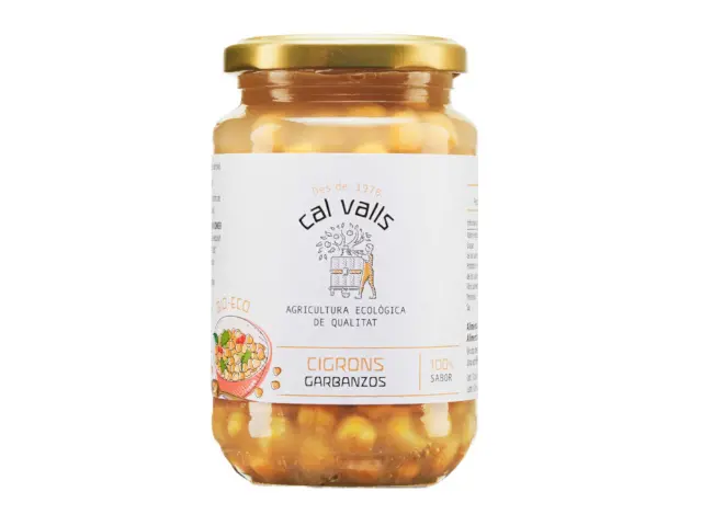 Imagen GARBANZOS COCIDOS 350GR.