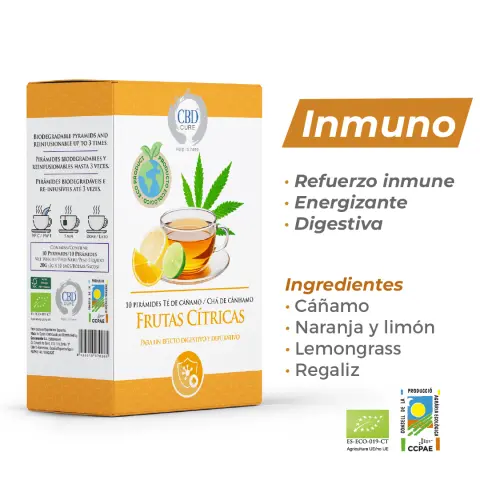 Imagen INFUSION CAAMO ECO FRUTAS CTRICAS  INMUNO 10 PIRAMIDES