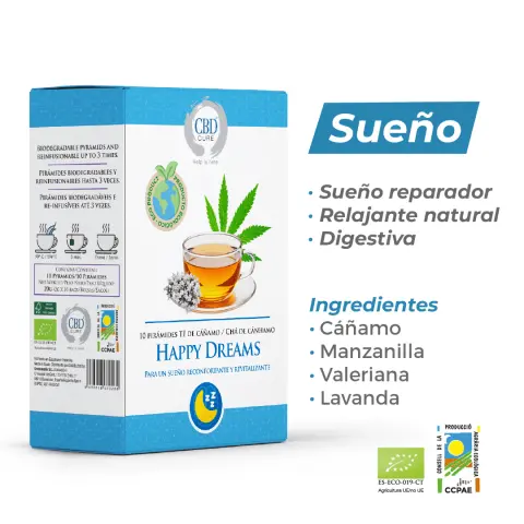 Imagen INFUSIN CAAMO ECO HAPPY DREAMS SUEO 10 PIRAMIDES