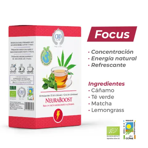 Imagen INFUSION CAAMO ECO NEURABOOST FOCUS 10 PIRAMIDES.