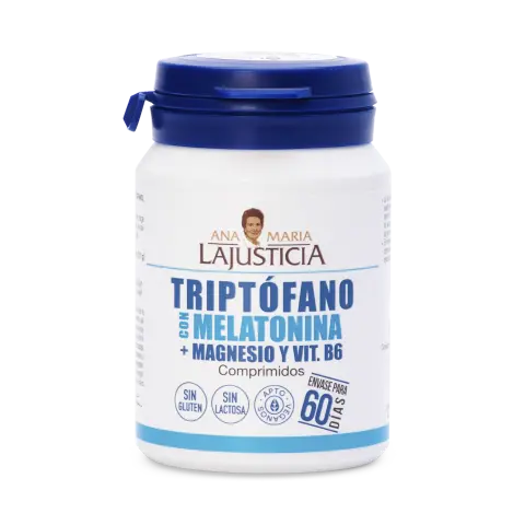 Imagen TRIPTOFANO CON MELATONINA+MAG.Y VIT.B6 60 COMPR.