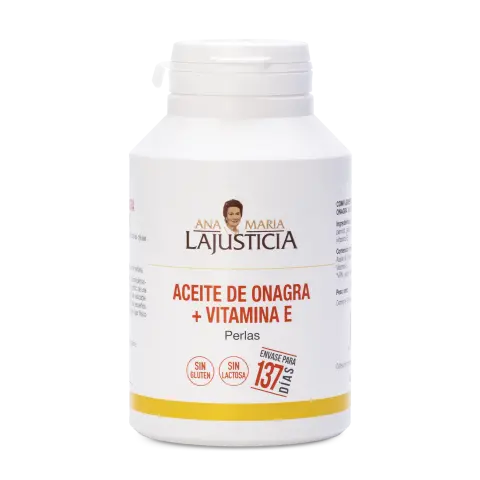 Imagen ACEITE DE ONAGRA + VITAMINA E 275 PERLAS