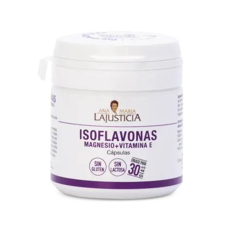 Imagen ISOFLAVONAS CON MAGNESIO Y VITAMINA E - 30 CAPS.