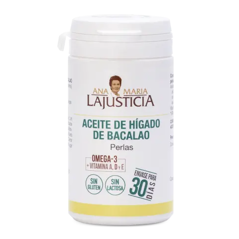 Imagen ACEITE HIGADO DE BACALAO + VIT.E 90 PERLAS