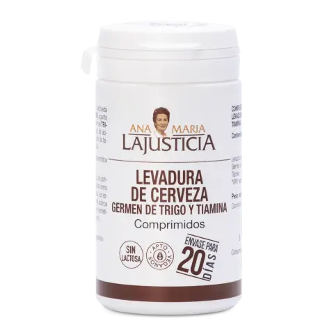Imagen LEVADURA DE CERVEZA+GERMEN TRIGO+TIAMINA(B1)80COMP
