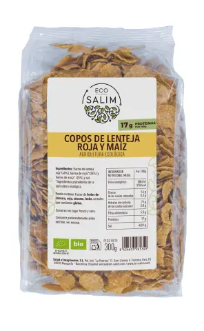 Imagen CORNFLAKES DE LENTEJA ROJA 300GR.ECO