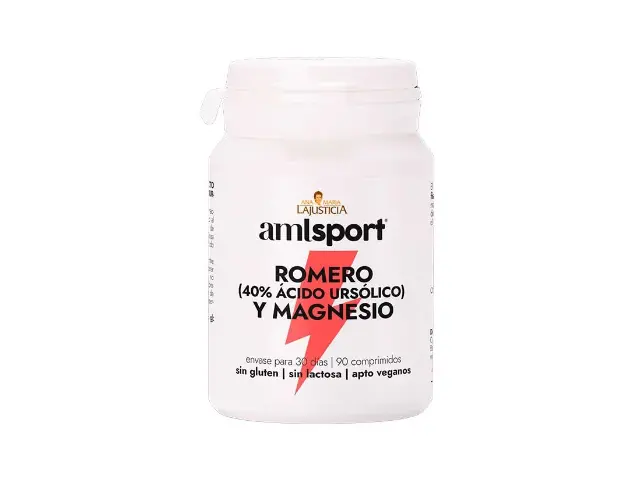 Imagen AMLSPORT ROMERO (40% �CIDO URS�LICO) Y MAGNESIO 90 COMP.